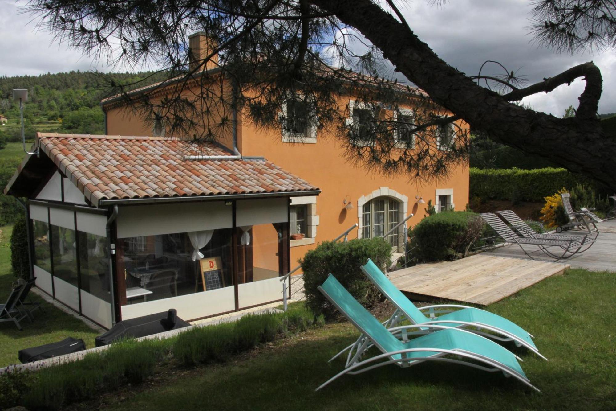 La Bastide De Fontaille Saint-Félicien Exterior foto