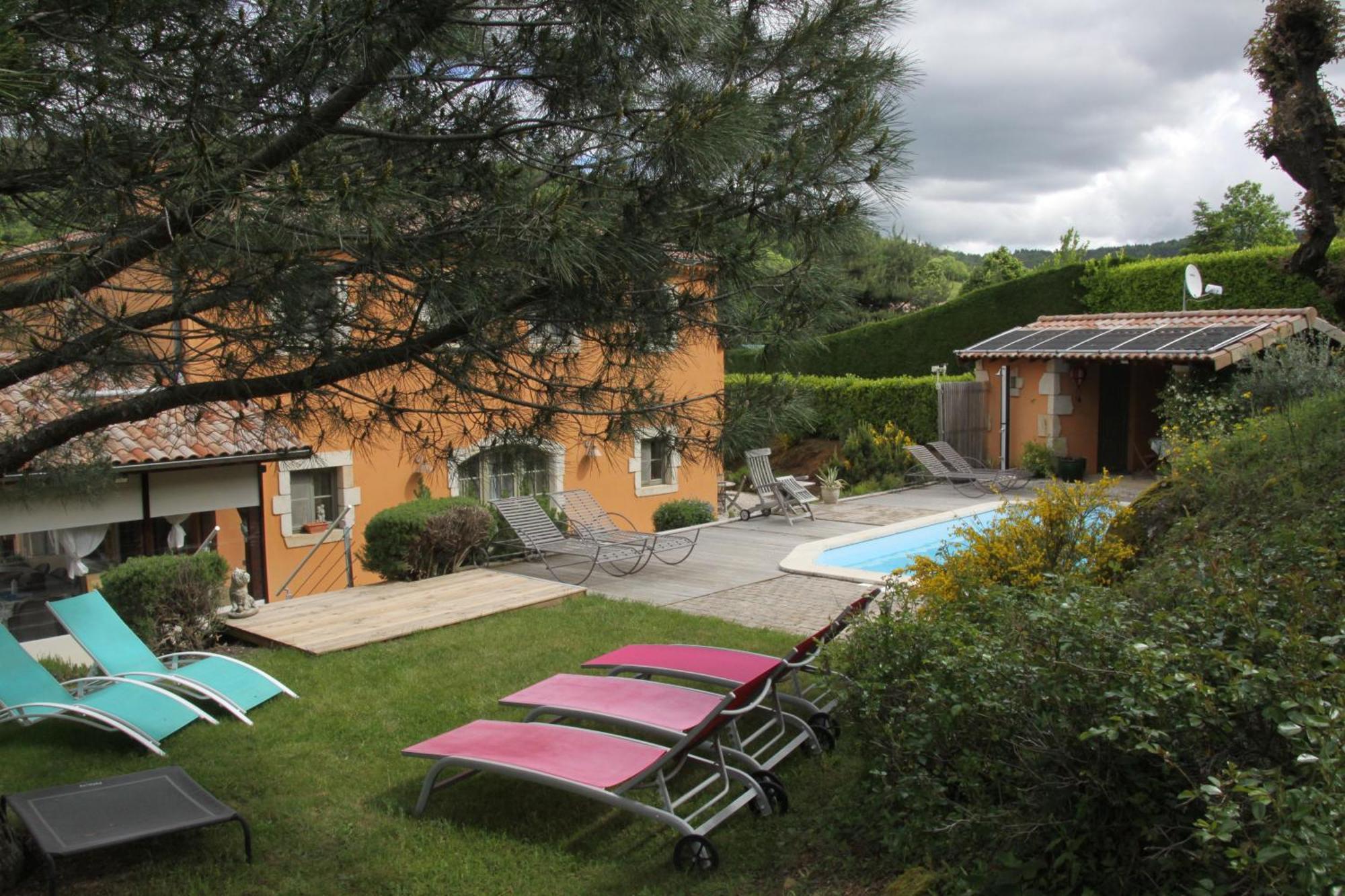 La Bastide De Fontaille Saint-Félicien Exterior foto