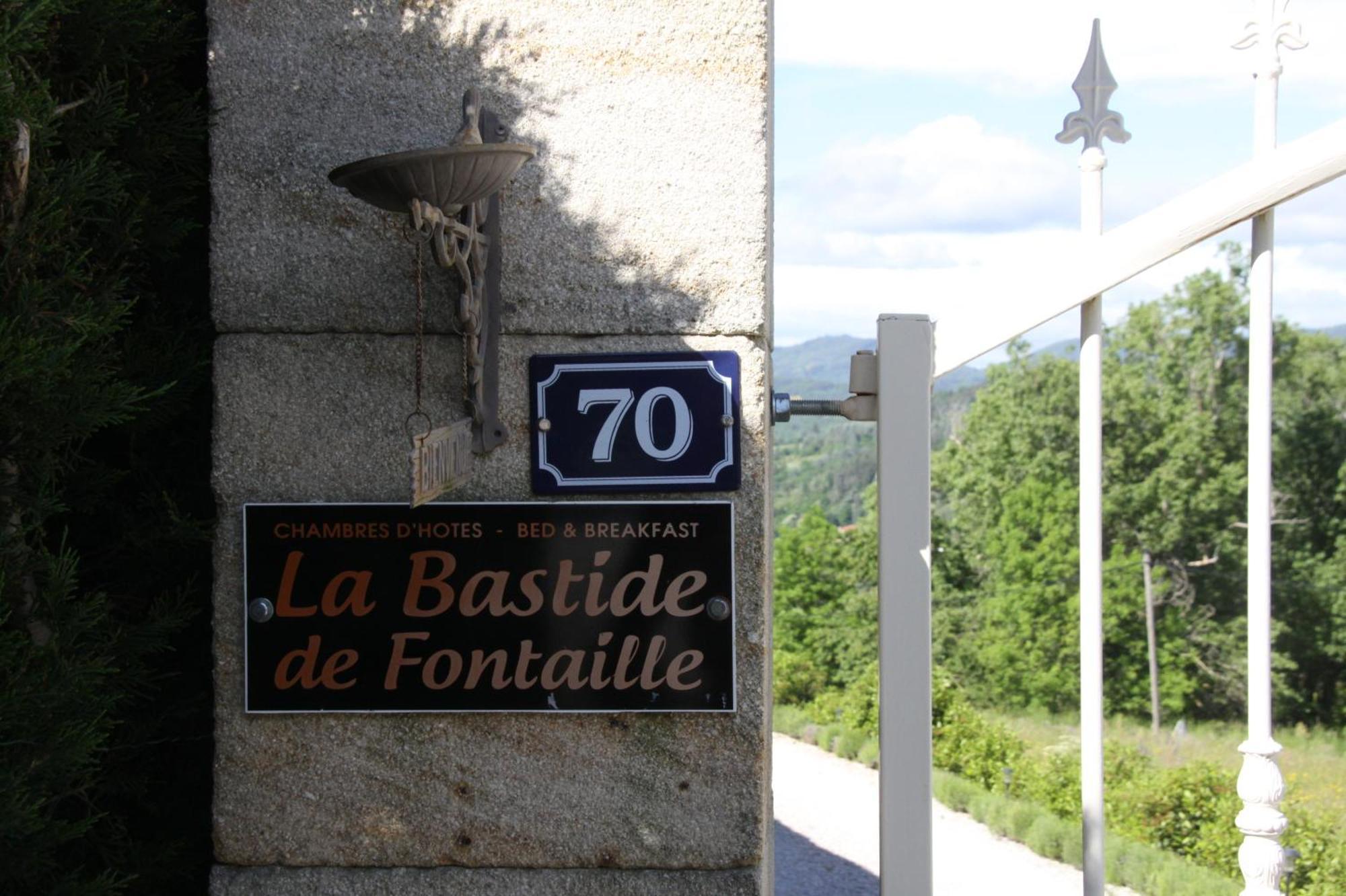 La Bastide De Fontaille Saint-Félicien Exterior foto